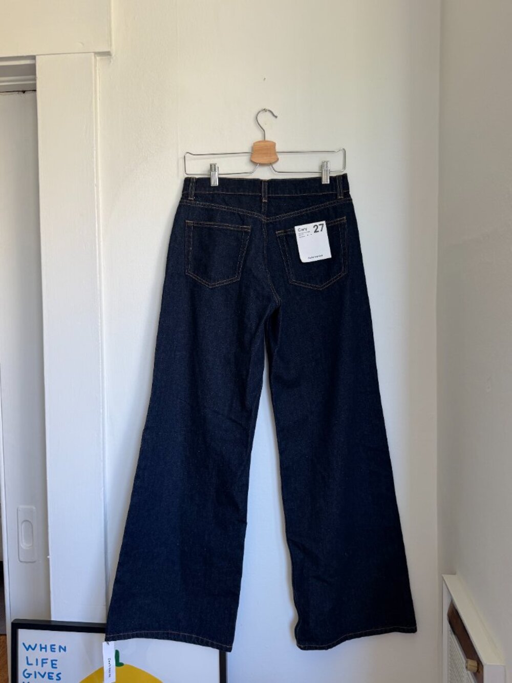 Reformation Cary High Rise Jeans — Size 27 — Ondine — New With Tags - Picture 5 of 6